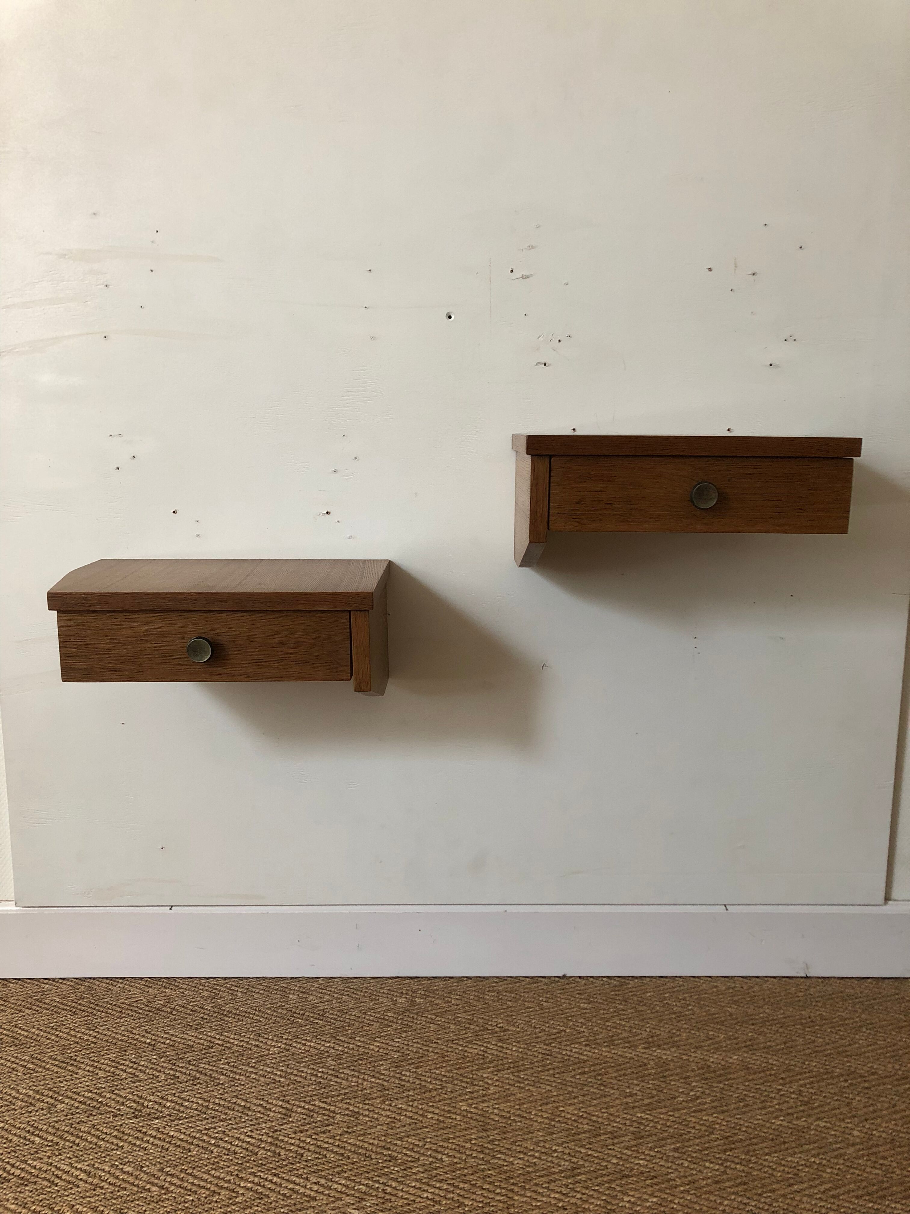 Wall bedside tables
