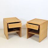 Duo of vintage Stübert bedside tables