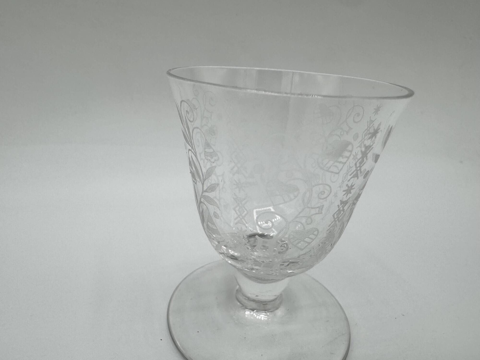 Set of 10 Crystal Liqueur Glasses from Baccarat – Argentina Model, 1940