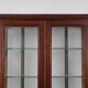 Shop display cabinet Belle Époque – Solid oak – Two glass doors – Miro