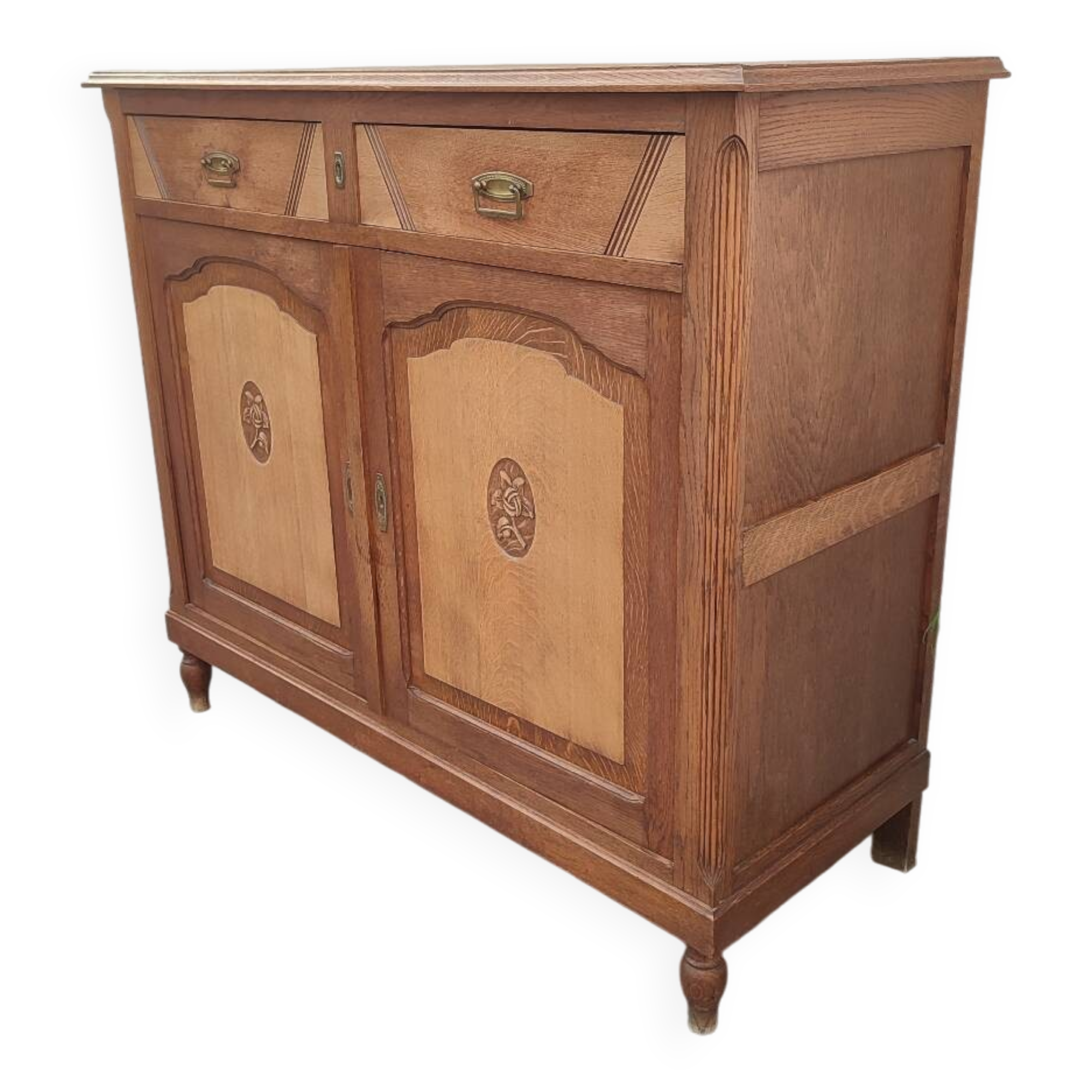 Art Deco oak sideboard