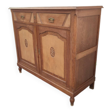 Buffet art déco en chêne