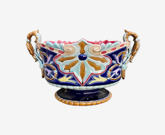 Jardinière en barbotine
