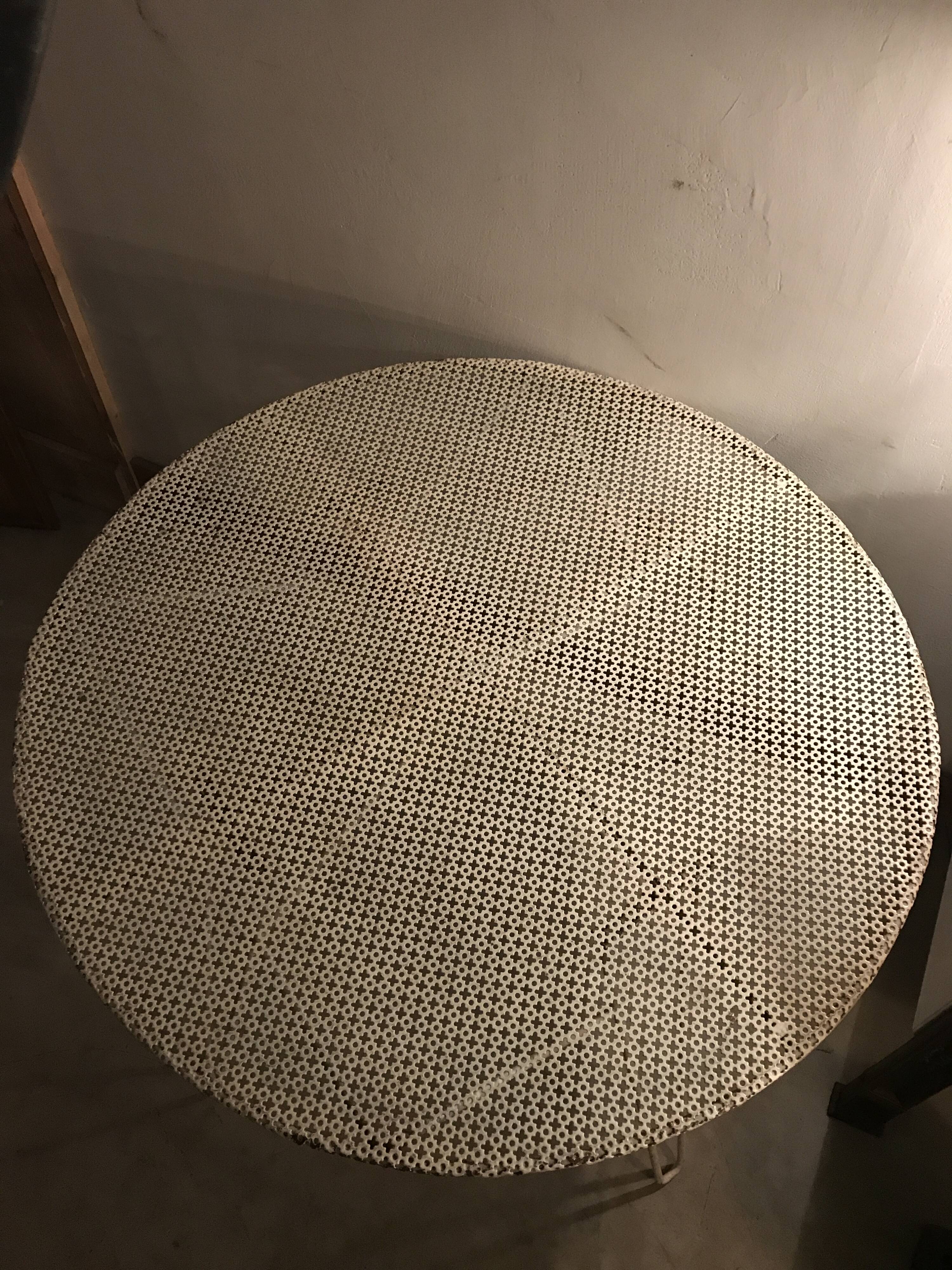 Mathieu Matégot garden table