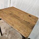 School desk 1950 one place adult size with locker