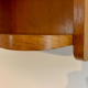 Vintage 1960s light wood wall exterior