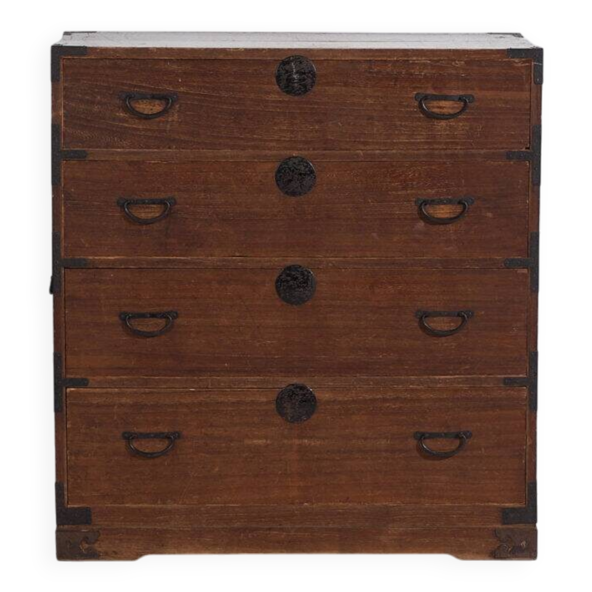 Commode Tansu japonaise – Période Meiji / Taishō (c.1868-1926)