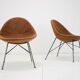 Chaise Shell des années 1970, Set de 2