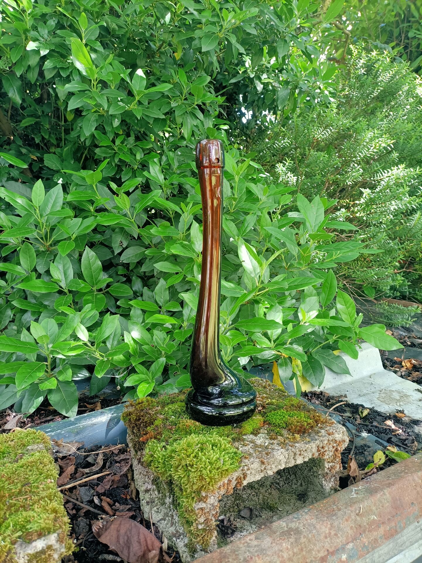 Retro bottle vase