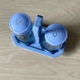 Vintage salt shaker and pepper shaker