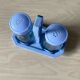 Vintage salt shaker and pepper shaker