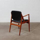 Vintage Teak Stuhl Design Arne Vodder Danish Mid Century