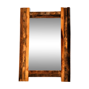 Miroir en bois recyclé
