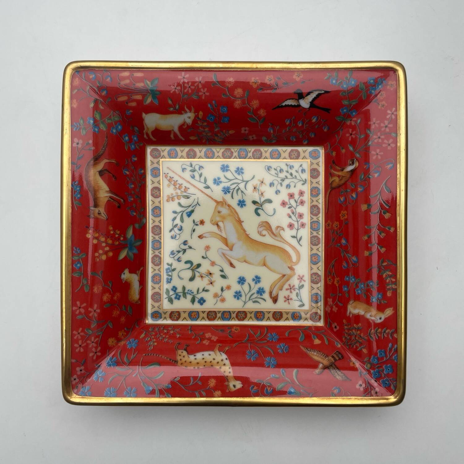 Vide poche La Dame a la Licorne Deshoulieres Limoge