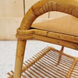 Rattan magazine door