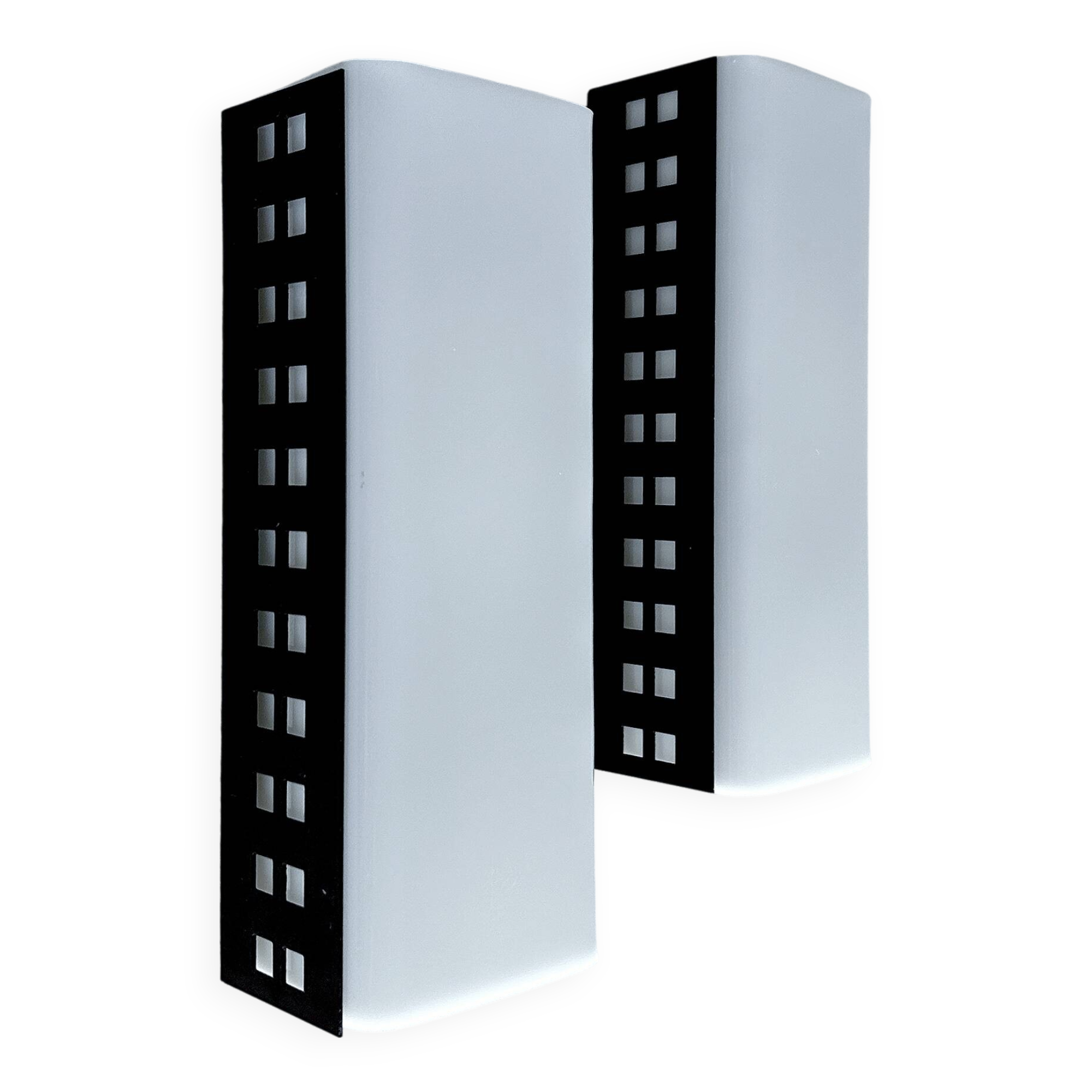 Pair of Vintage Modernist 60s Wall Lamps