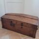 Grande malle en bois vintage