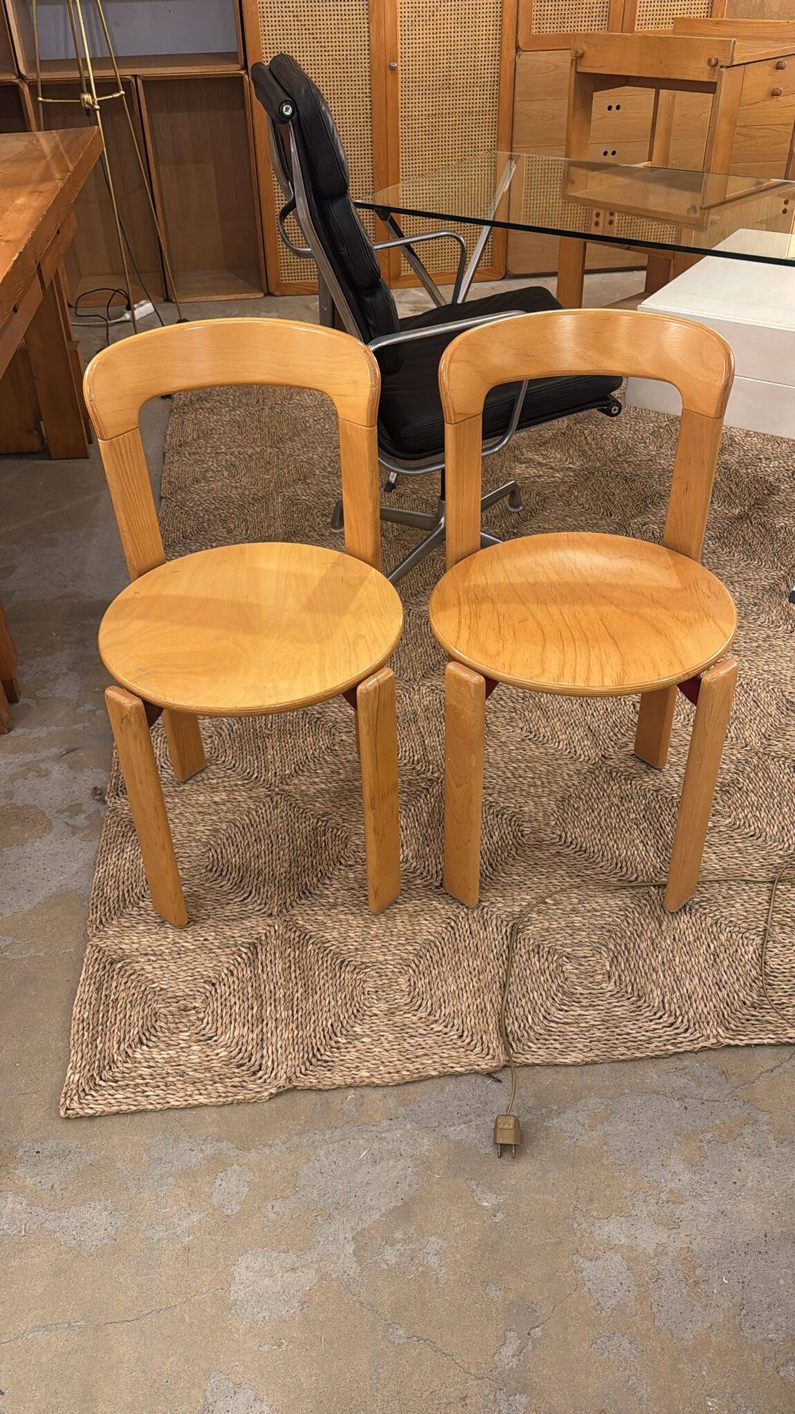 20 Bruno Rey Dining Chairs, 1970s