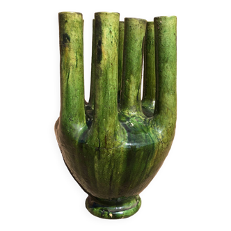 Glazed terracotta tamegroute pottery