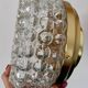 Vintage moulded glass wall or ceiling light globe