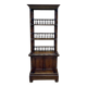 Late 19th century fir bookcase