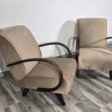 Armchairs by Jindrich Halabala, 1940s, Set of 2