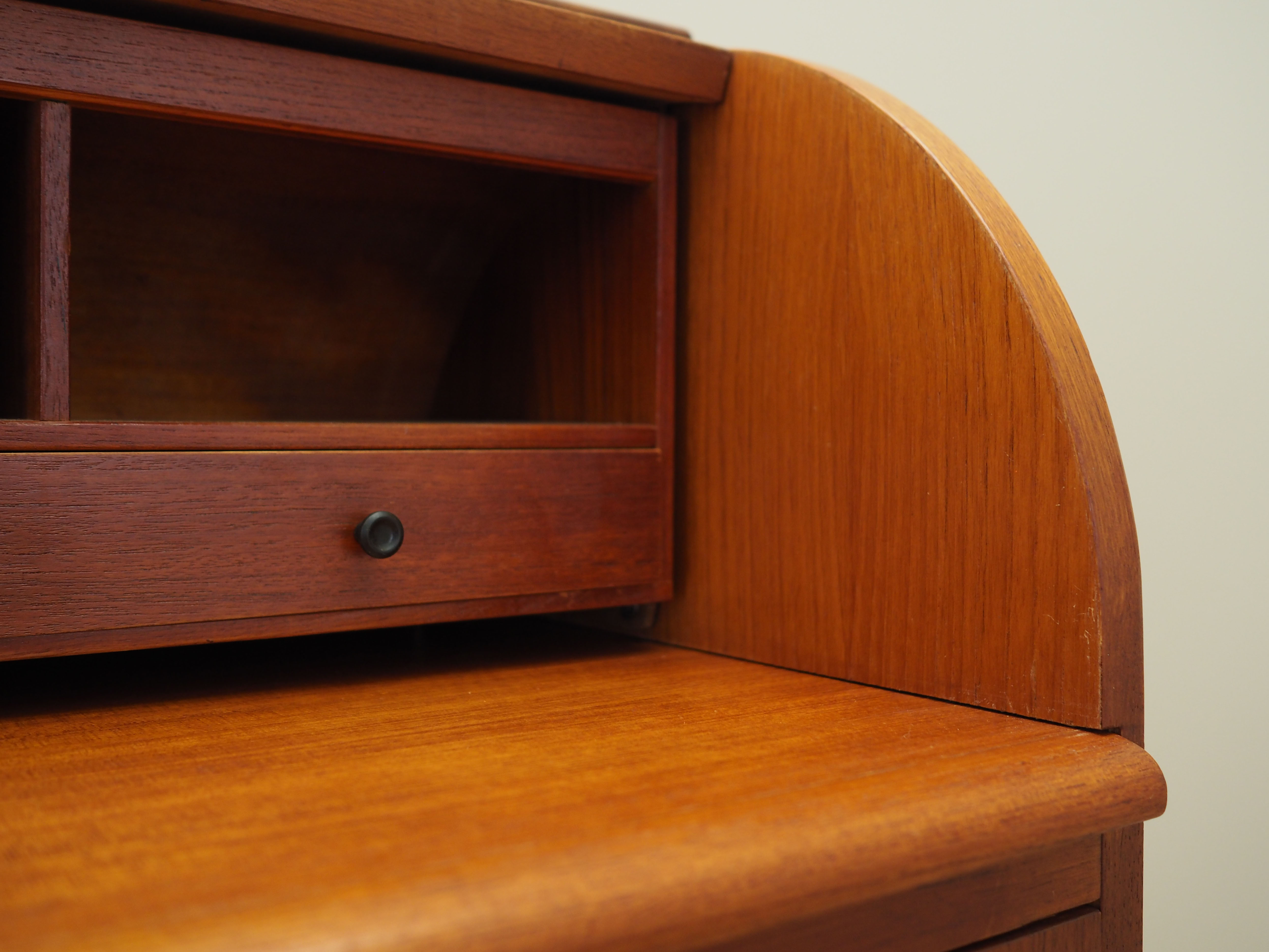 Teak secretary, Danish design, 1970s, production Denmark