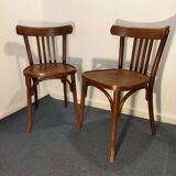 Pair of bistro chairs
