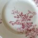 Flat and 1 ravier old pink iron earth Baker