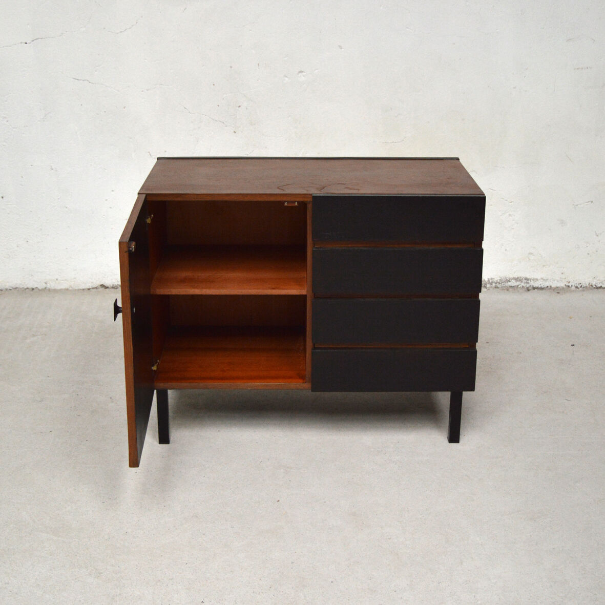 Petit meuble porte et tiroirs, 1960