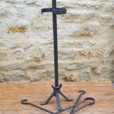 Wrought iron and cast iron chimney servant