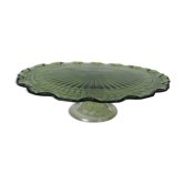 Cake display dish or pie on foot