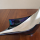 Vintage White and Blue Verceram Fruit Bowl