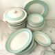 Service plates Lunéville 37 pieces for 10 people