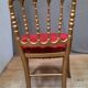 6 chaises de théâtre style Napoléon IIII