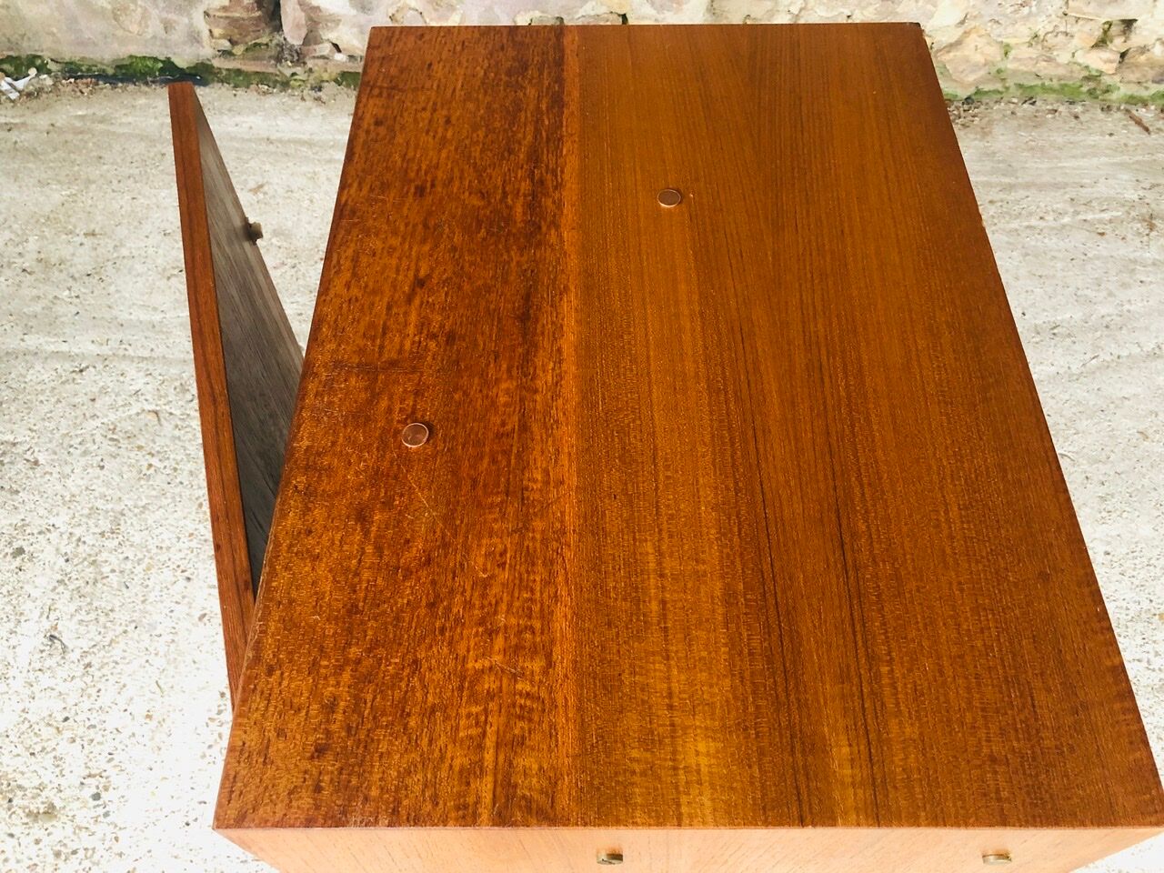 Scandinavian teak storage furniture by Kempkes 60s