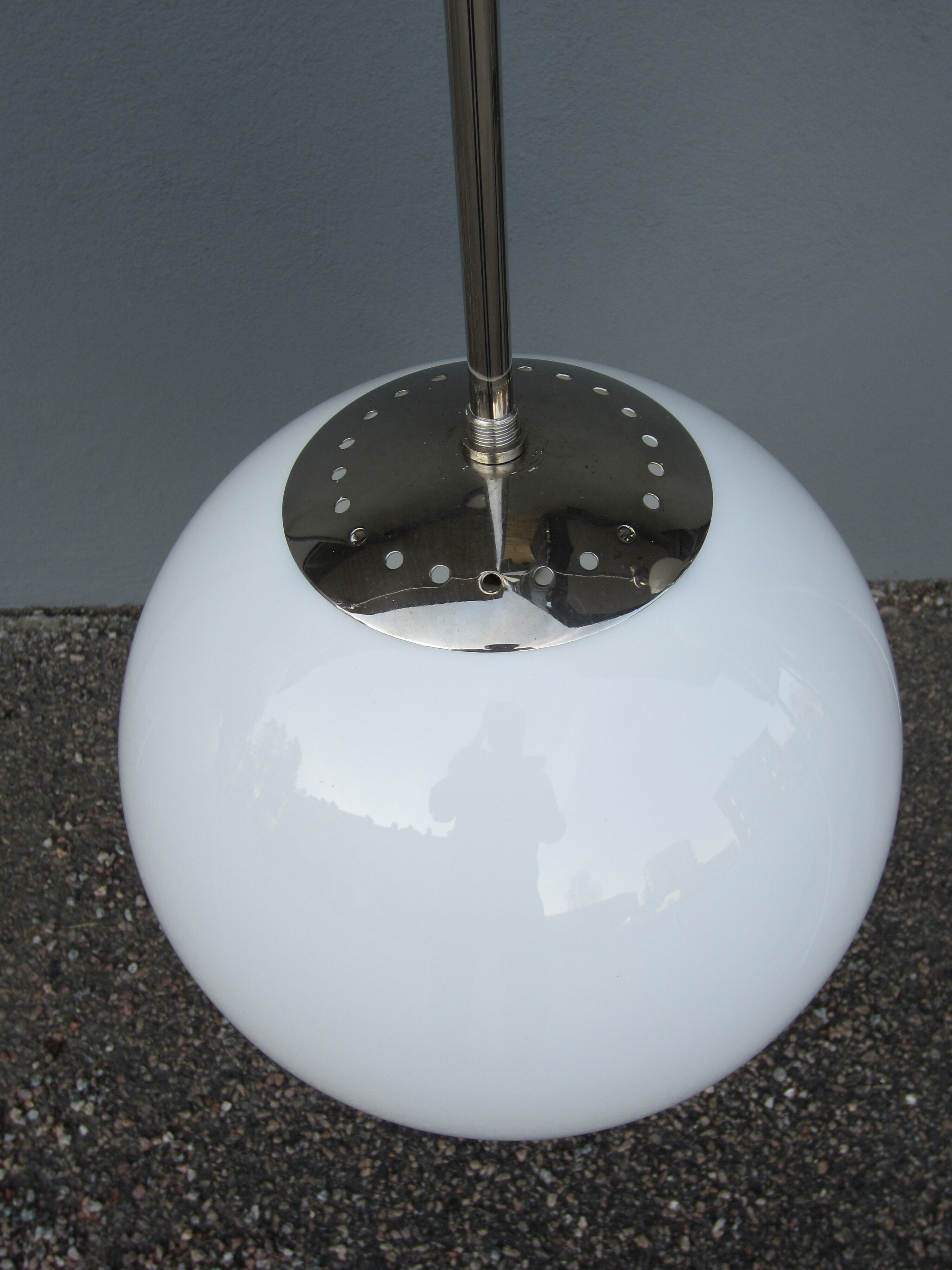Opaline pendant light