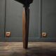 Table de ferme française antique en bois fruitier