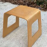 Vintage Benjamin Bent Stool in Curved Wood by Lisa Norinder for Ikea