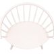 Yngve Ekström Arka White lounge chair Stolab Sweden 1955