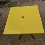 1950s metal bistro table