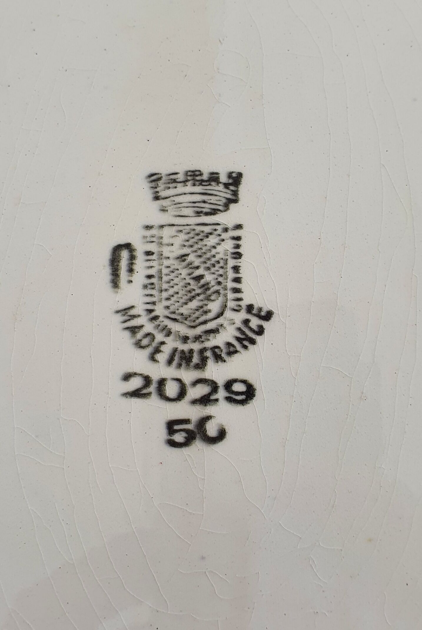 Ancient earthenware dish