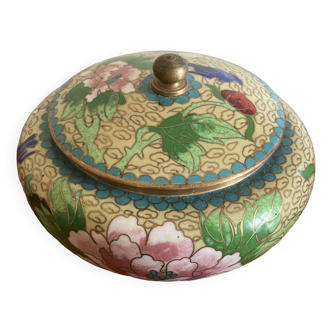 Cloisonne enamel box