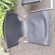 Model 920 Chairs in Chrome and Black Leather by Carlo Bartoli for T70, 1970s, Set of 6