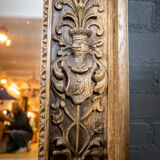 Italian Oak mirror handicraft