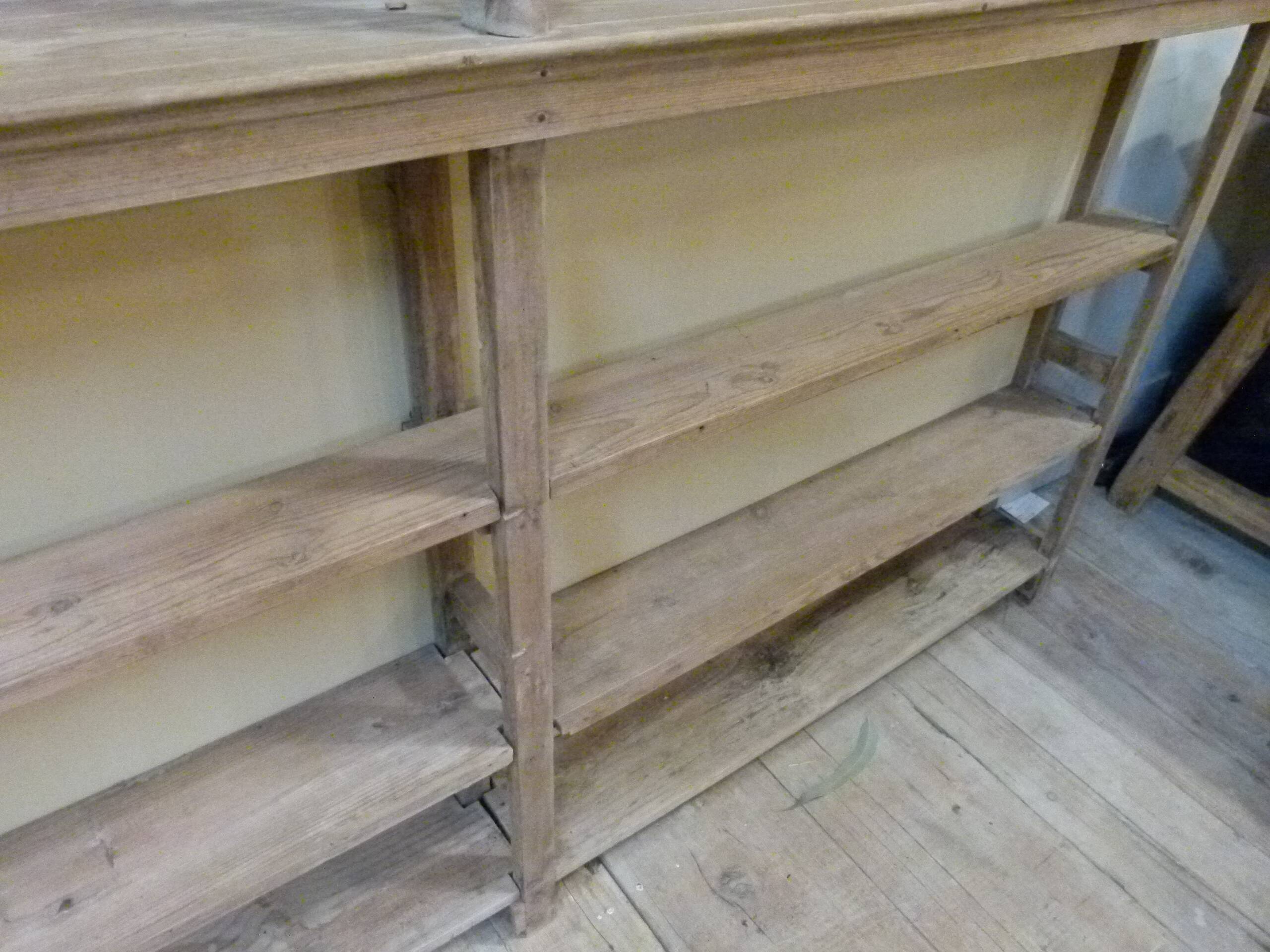 20th century pharmacy shelves