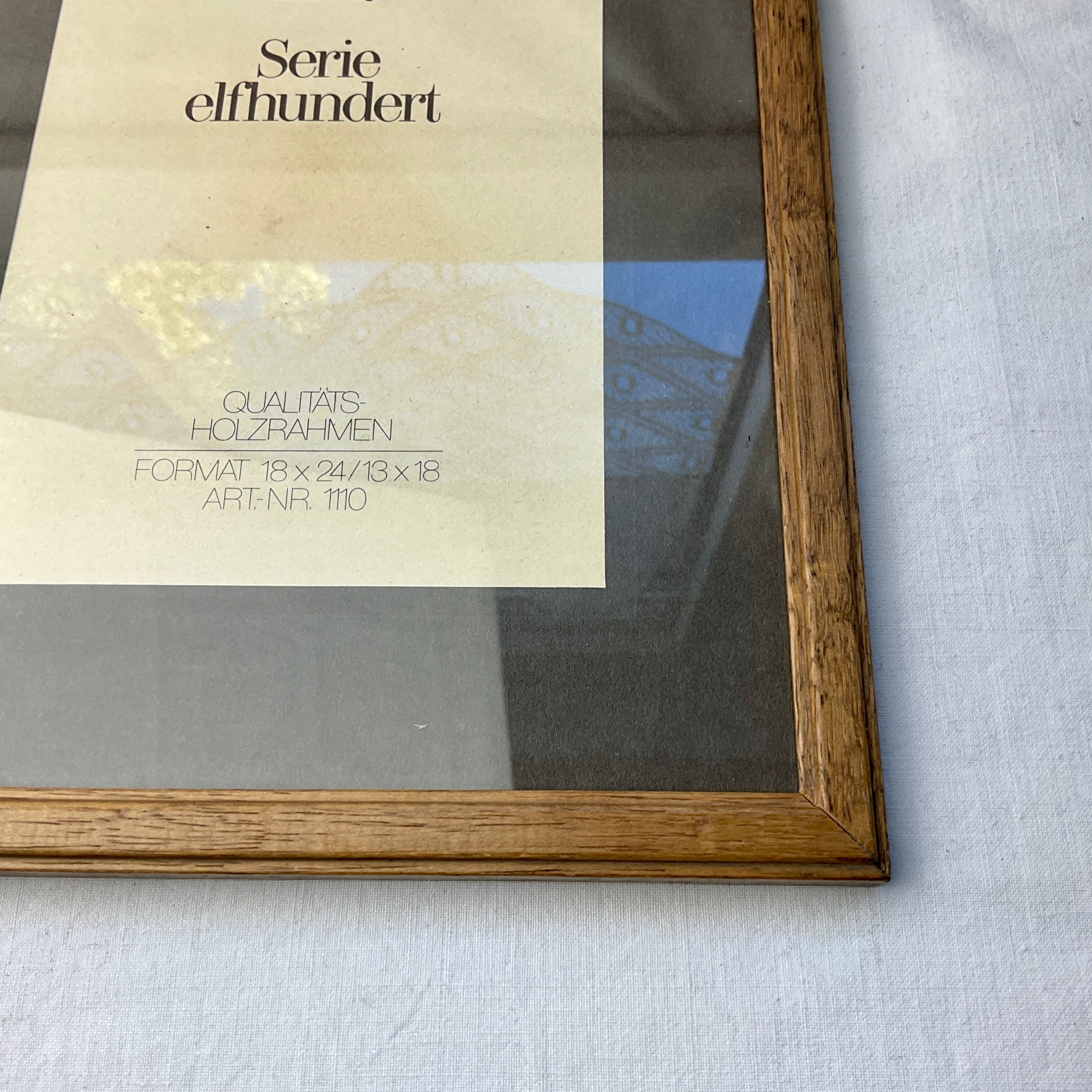 Old wooden frame