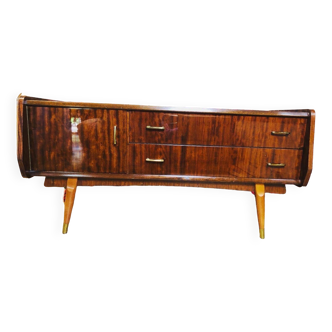 Sideboard in rosewood veneer 1962 noted van-pelt belgium