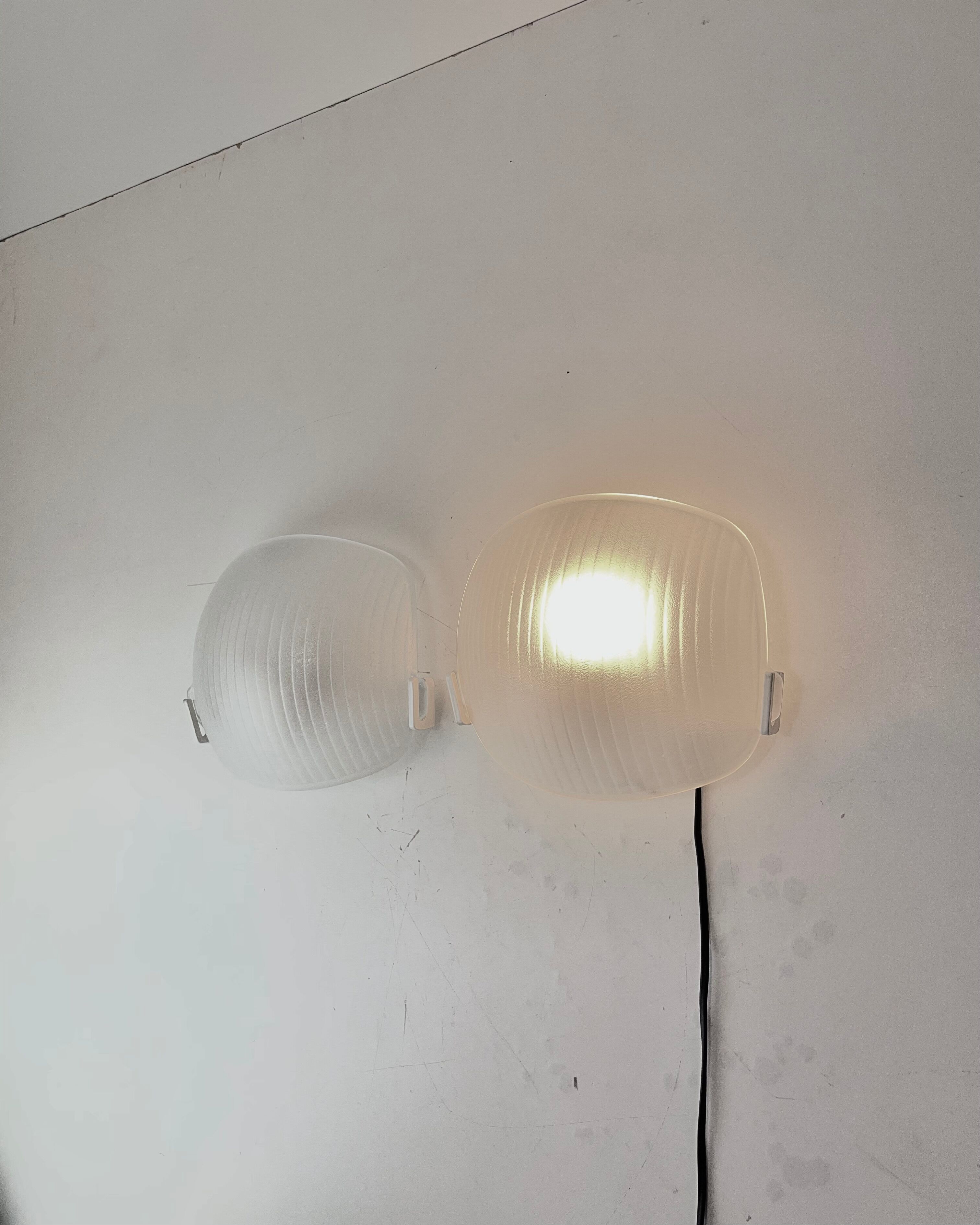 Larfon, wall sconces by Studio International for Ladue, Italy, 1990s.