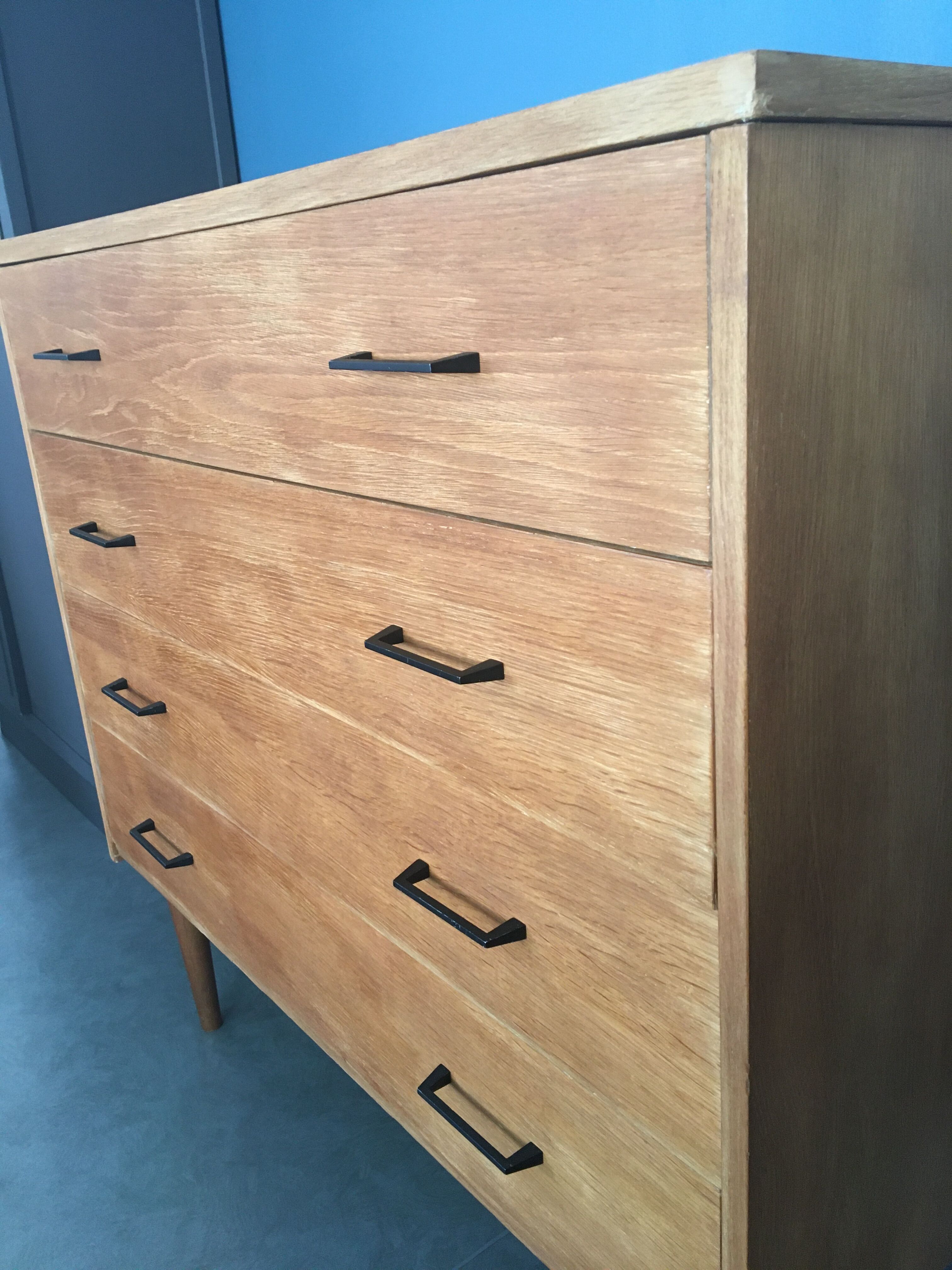 Large vintage chest of drawers